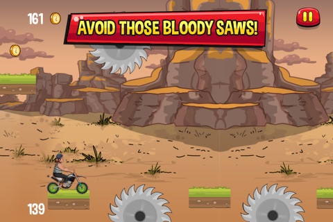 Kick-start MC Madness - Show your mad skill,speed and strength in a turbo bike sprint. screenshot 4