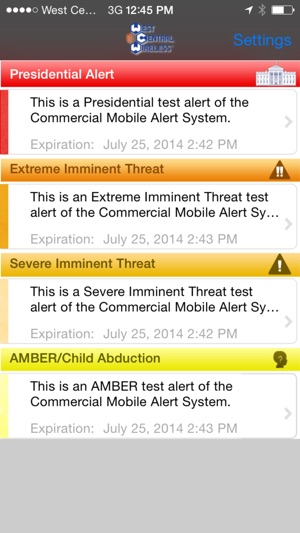 West Central Wireless CMAS