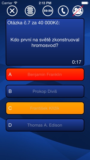 Kdo chce být milionářem?(圖4)-速報App