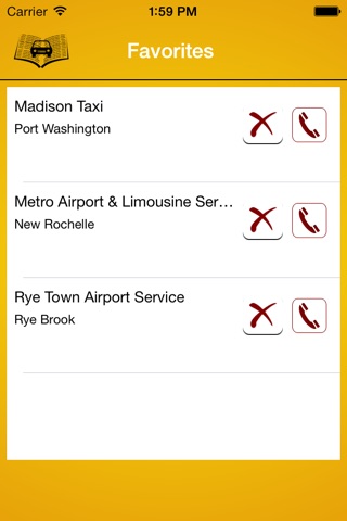 Taxi Phone Book screenshot 3