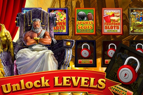 God of Olympus Greek Zeus Slots of Pharaoh Vegas Style screenshot 2