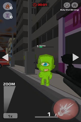 Zombie Heroes Toon Town Monster Shooter Sniper Dead Survival Killer screenshot 3