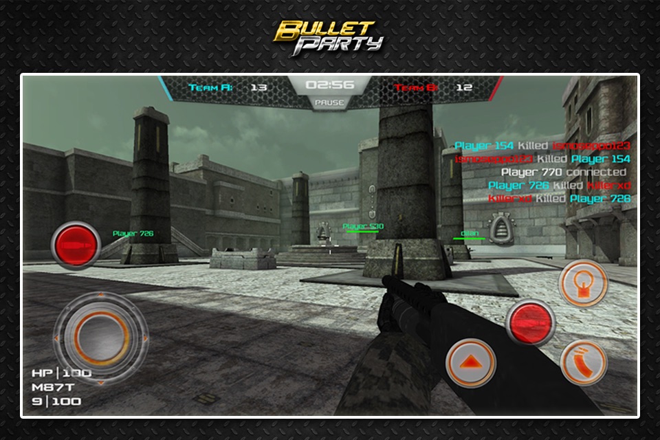 AAA Bullet Party - Online first person shooter (FPS) Best Real-Time Multip-layer Shooting Games screenshot 3