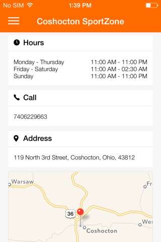 Coshocton SportZone screenshot 2