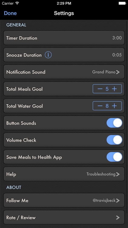 3 Hour Diet Reminder