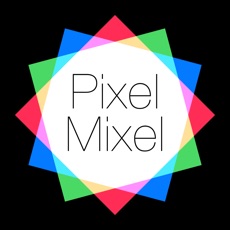 Activities of PixelMixel - move cells, mix three colors in one!