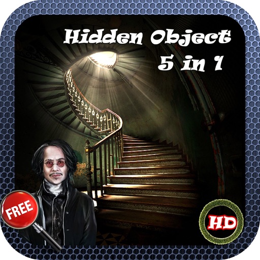 Hidden Object 5 in 1 iOS App