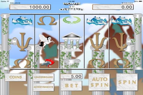 House of Fun Olympus Heart Diamond Play Slots Machines - Deluxe Riches Las Vegas Casino screenshot 2