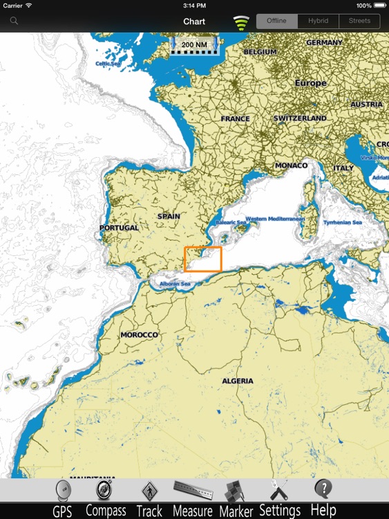 Murcia GPS Nautical Charts Pro screenshot-3
