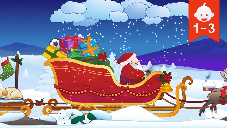 Santa's Christmas Sleigh for Toddlers screenshot-0