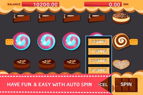ABaking Wheel of Sweets Free  - Bakery Slots Machine Simulator screenshot 3