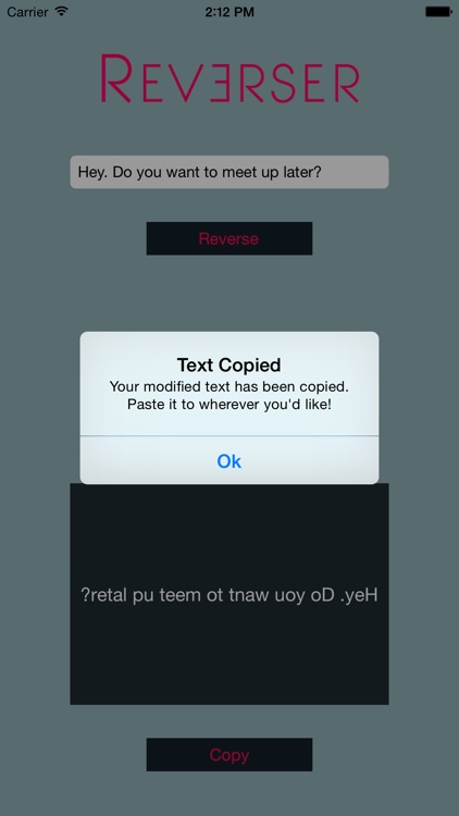 Reverser | Reverse your text screenshot-3