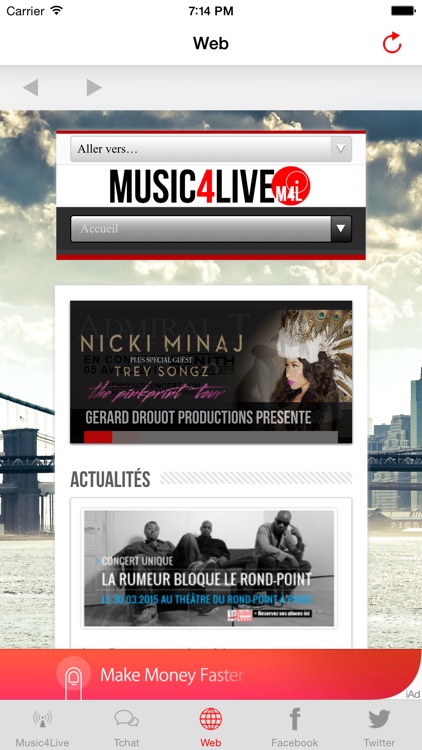 Music4Live : HipHop / Soul / Funk Radio screenshot-3