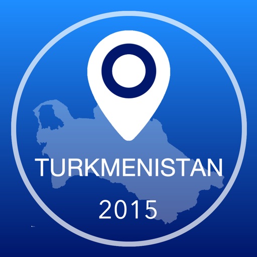 Turkmenistan Offline Map + City Guide Navigator, Attractions and Transports icon