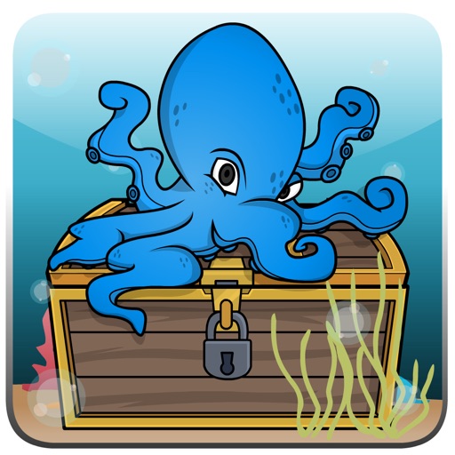 Protect Octopus Treasure: Deep Sea Ocean Water Hunt for Pirate Gold PRO Icon