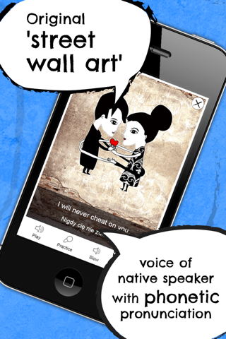 Polish Phrasi - Free Offline Phrasebook with Flashcards, Street Art and Voice of Native Speaker screenshot 2