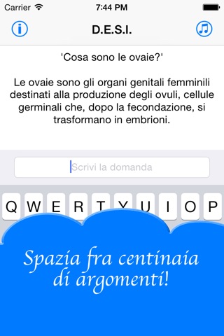 D.E.S.I. - Dizionario di Educazione Sessuale Interattivo screenshot 2