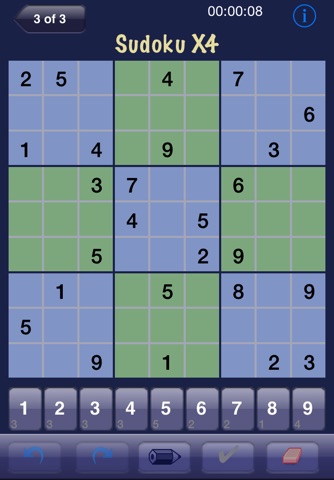Sudoku X4 screenshot 3