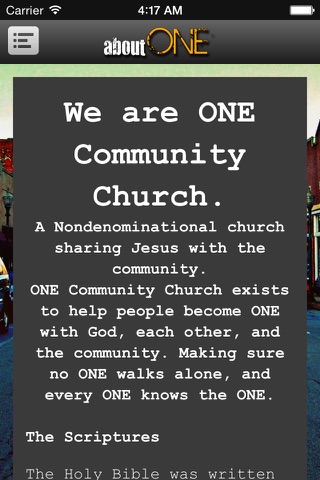 ONE Community Church screenshot 3