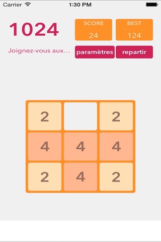 2048 French screenshot 3