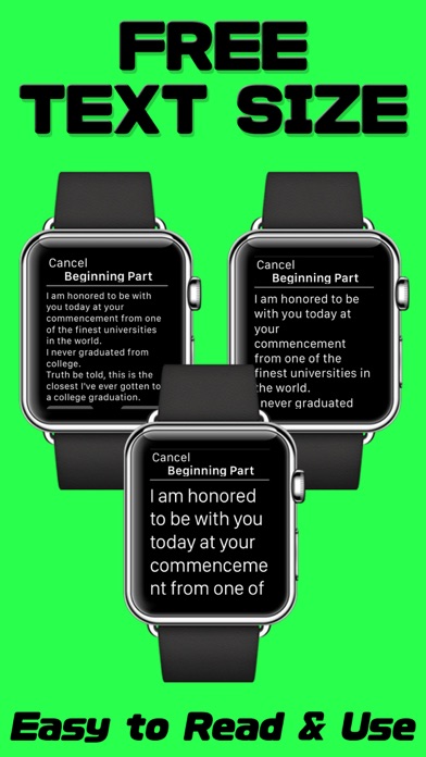 How to cancel & delete Prompter Watch from iphone & ipad 2