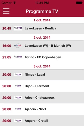 LiveFoot.fr - Résultats, Mercato, Actualités, Classements, Programme TV, Vidéos et live foot en direct screenshot 3