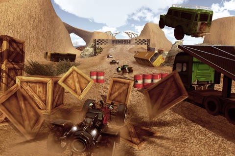 A Death Racer 3D Free: Best Road Battle of All Vehicles screenshot 4