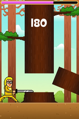 Samurai Timber Chop - Slice and Cut the Tree, Avoid the Falling Branches screenshot 3