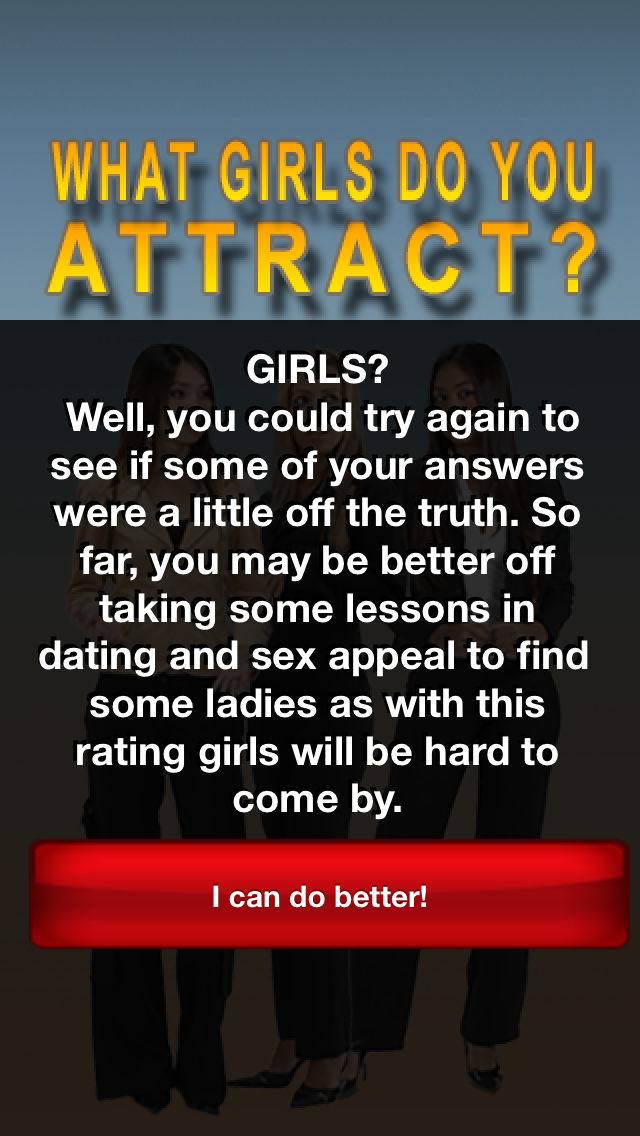 How to cancel & delete What Girls Do You Really Attract - Find Out With This Quiz! from iphone & ipad 4