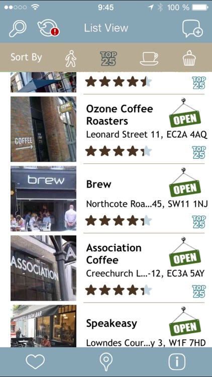 London: Coffee Guide