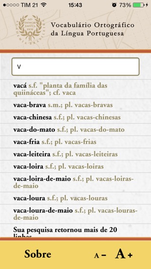 VOLP - Vocabulário Ortográfico da Língua Portuguesa(圖1)-速報App