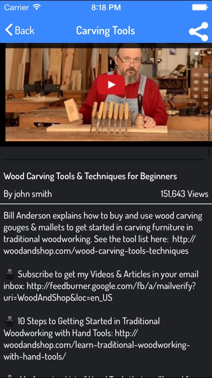 Wood Carving Techniques - Learn Wood Carving