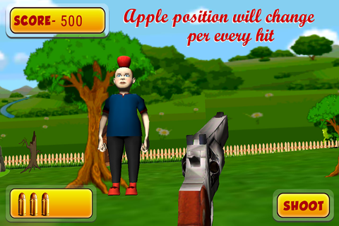 AppleShoots–Shoot the Apple placed on person head screenshot 4