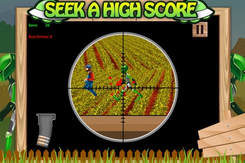 Alien Farm Attack Sniper Game PRO screenshot 4