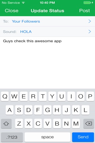 Hola - That sounds awesome! screenshot 3