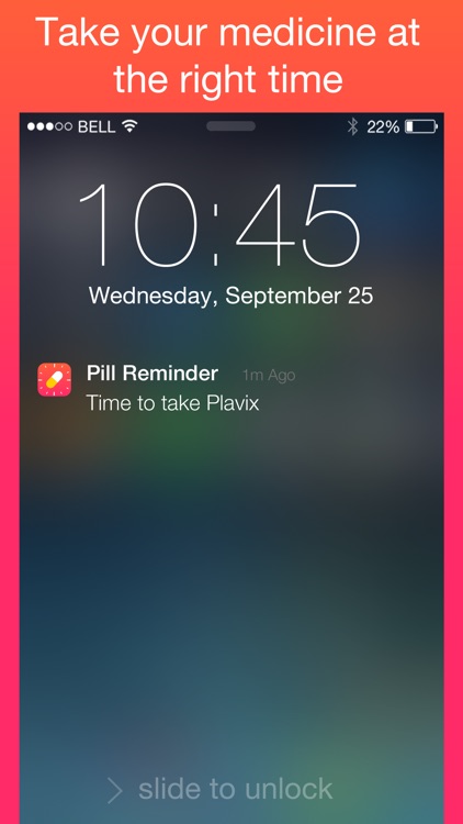Pill Reminder - Alarm for medicine, contraceptive