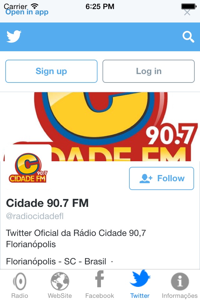 Rádio Cidade Floripa FM screenshot 3