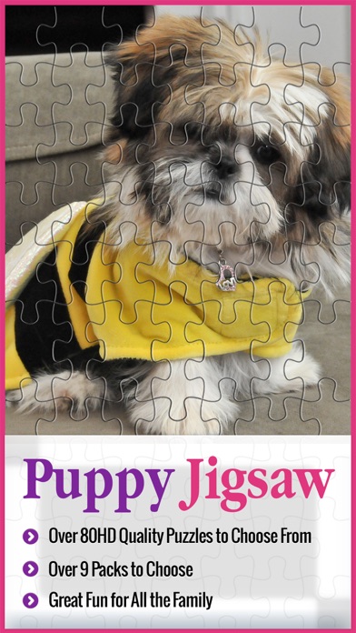 How to cancel & delete Puppy Play Jigsaw Puzzle Touch Party from iphone & ipad 1