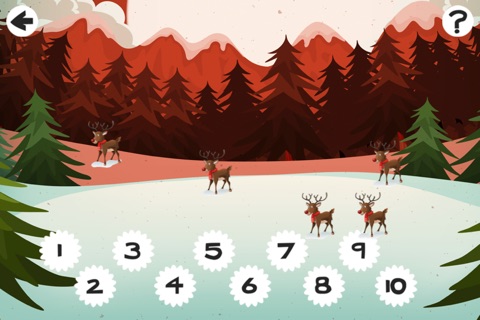 123 Christmas Holiday Count-ing Education & Learn-ing Math Kids Games screenshot 4