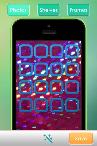Rave Backgrounds - Electric  Custom Themes, Backgrounds and Wallpapers for iPhone, iPod touch screenshot 3