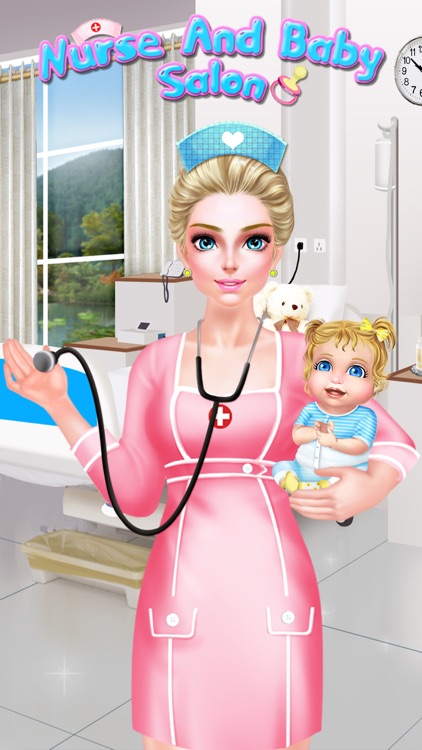 Nurse & Newborn Baby - Hospital Makeover & Dress Up