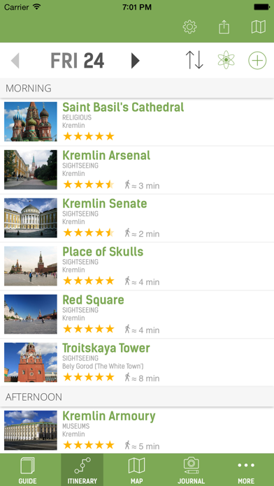 Moscow guide - mTrip Screenshot 2