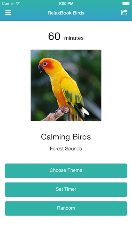 RelaxBook Birds - Sleep sounds for you to relax with tropical birds and canaries