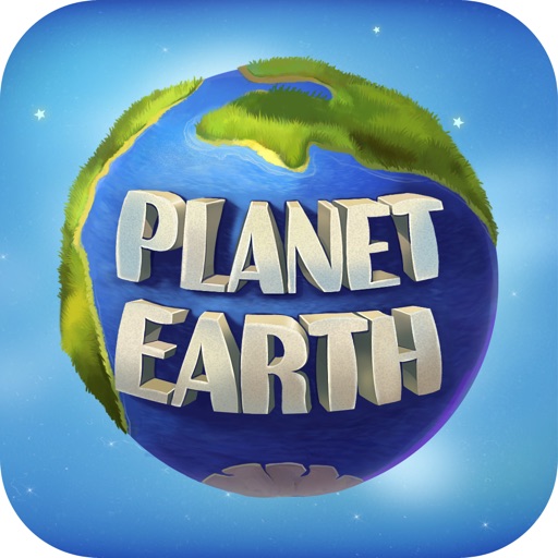 Planet Earth. Interactive book for kids icon