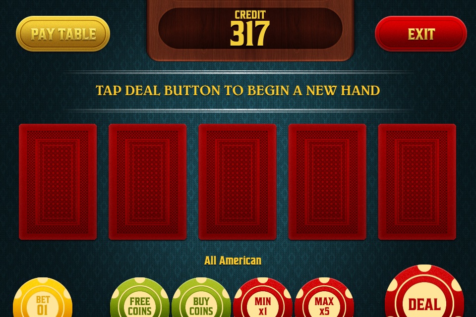 Video Poker - Tournament Style Casino App - Play for Free screenshot 2