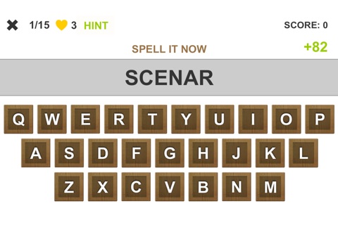 Spelling Words - Best Free English Spelling Educational Word Game screenshot 2