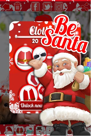 Christmas Santa Photo Sticker Pro - Top Best Xmas Camera Holiday FX Effects App screenshot 3