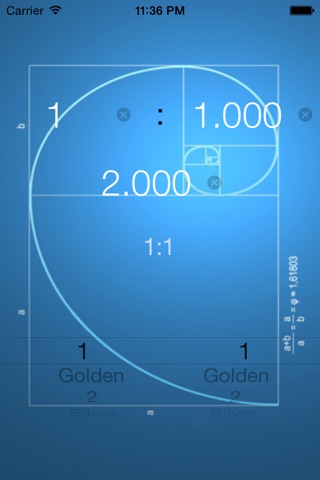 Golden Ratio Designer screenshot 4
