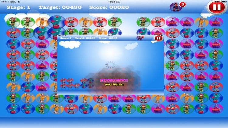 Circus Bubble Puzzle Strategy Game