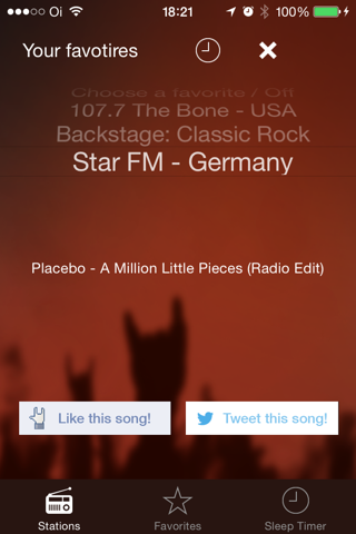 Rock Radio Stations Collection screenshot 2